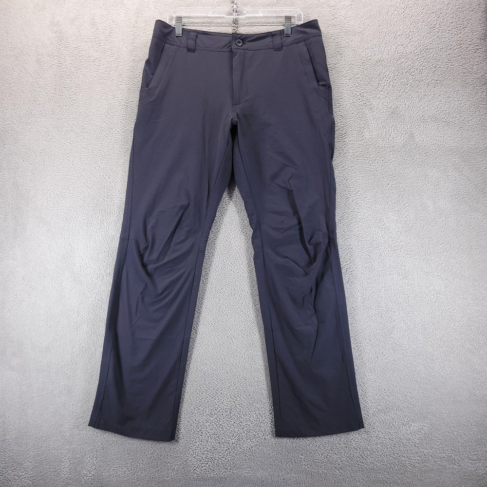 Rohan Pants Mens 34x30 Gray Escapers Trousers Hiking Stretch Zip Pocket Outdoor